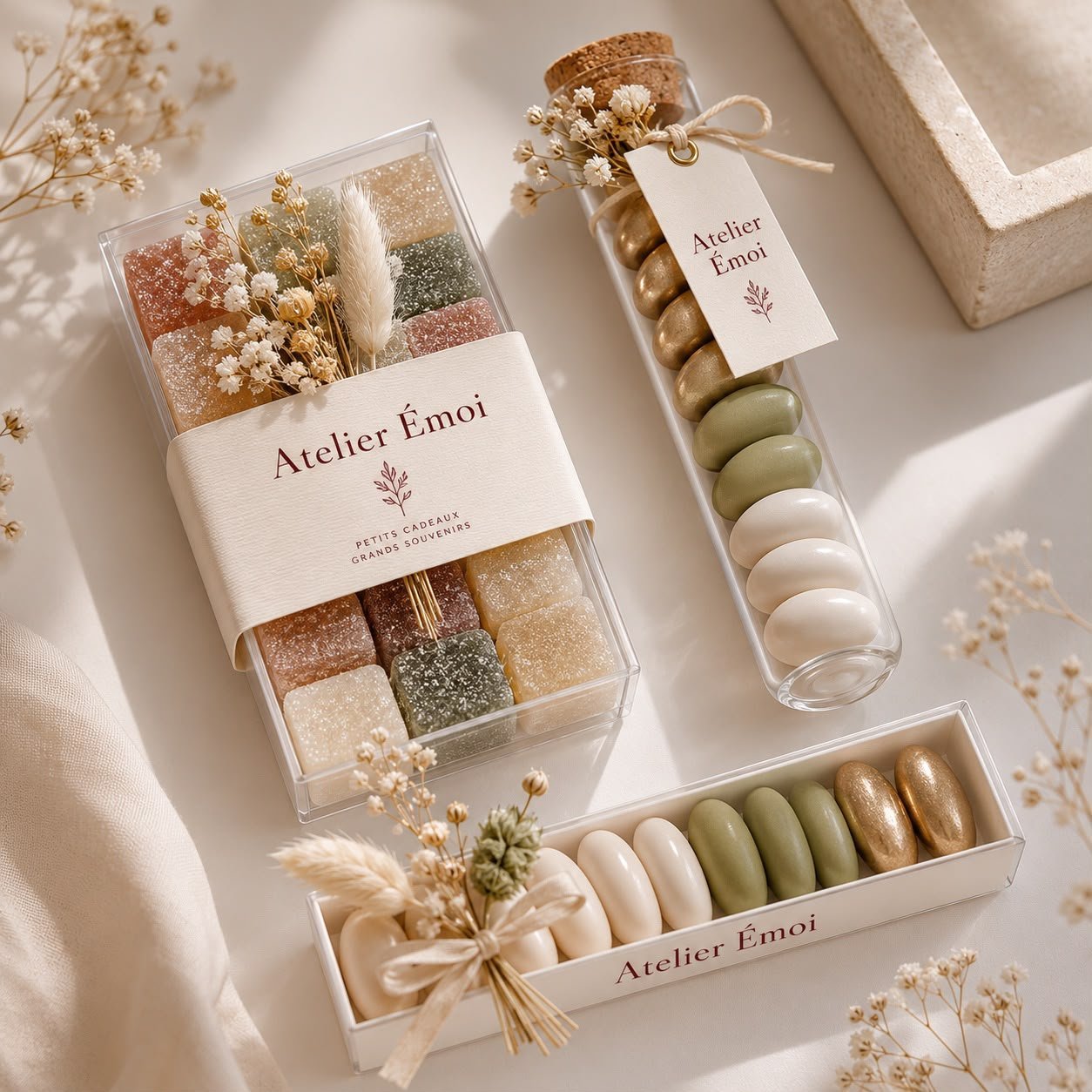 Bloemen en persoonlijke geschenken van Atelier Émoi